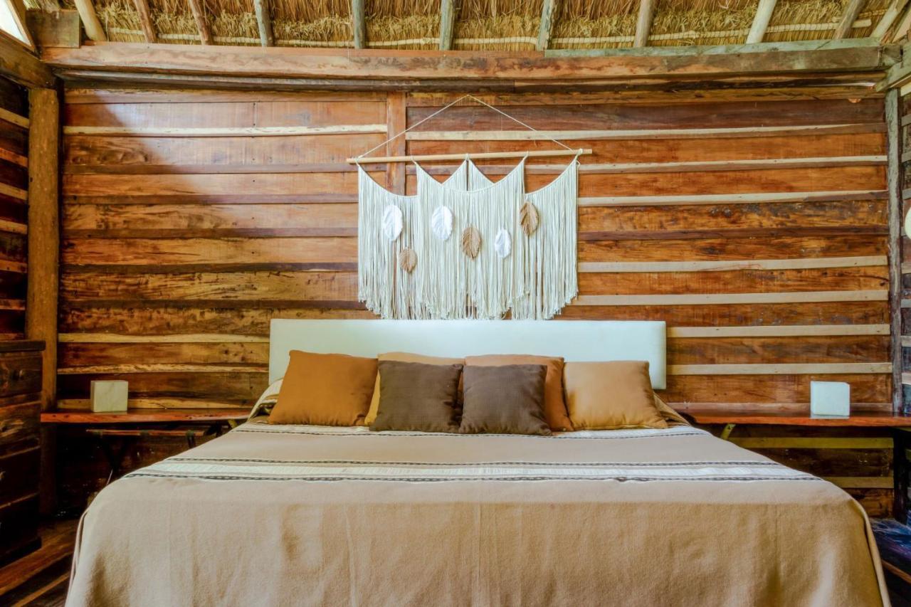 Madre Tierra Eco Habitat Guest House Puerto Morelos Ngoại thất bức ảnh