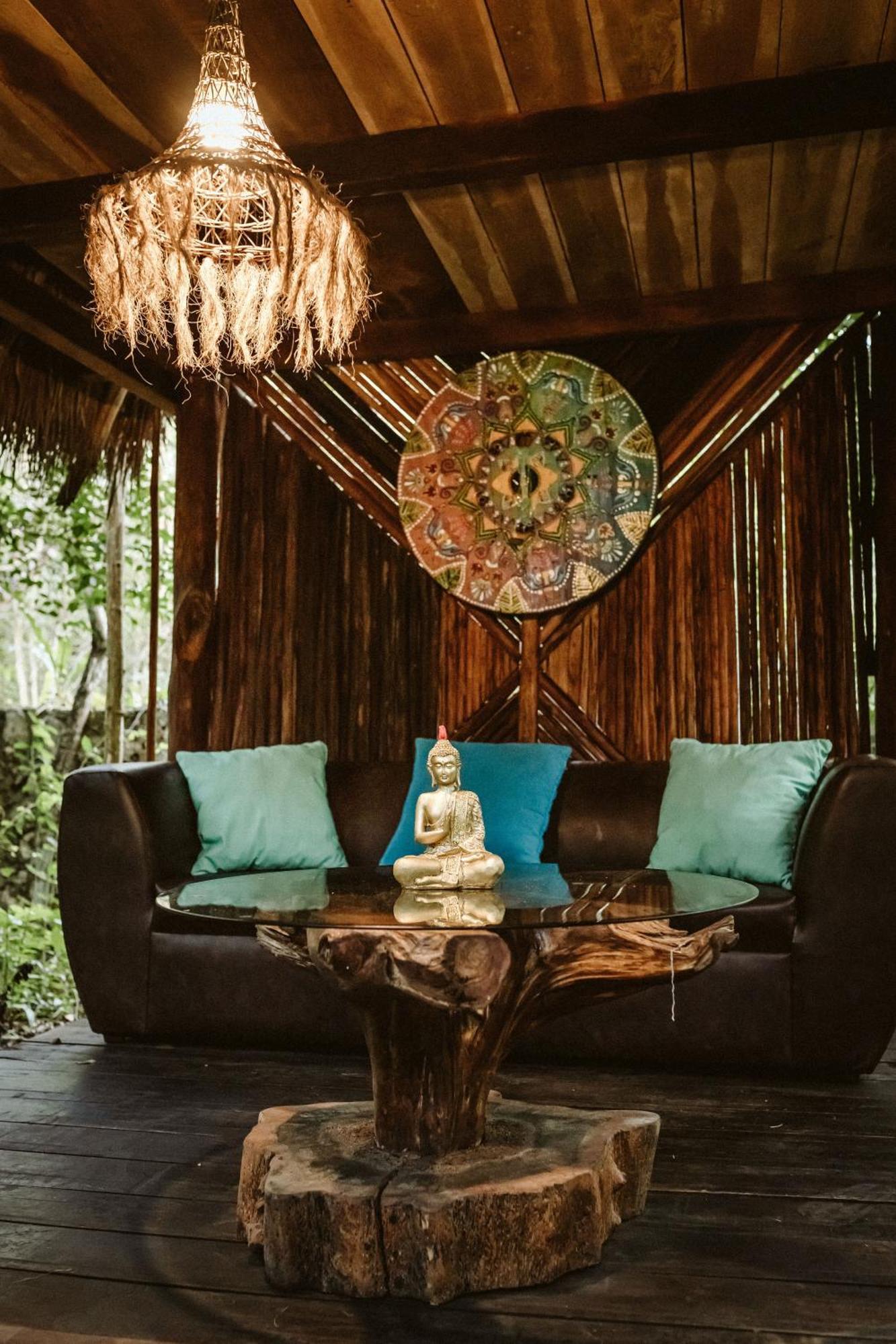 Madre Tierra Eco Habitat Guest House Puerto Morelos Ngoại thất bức ảnh