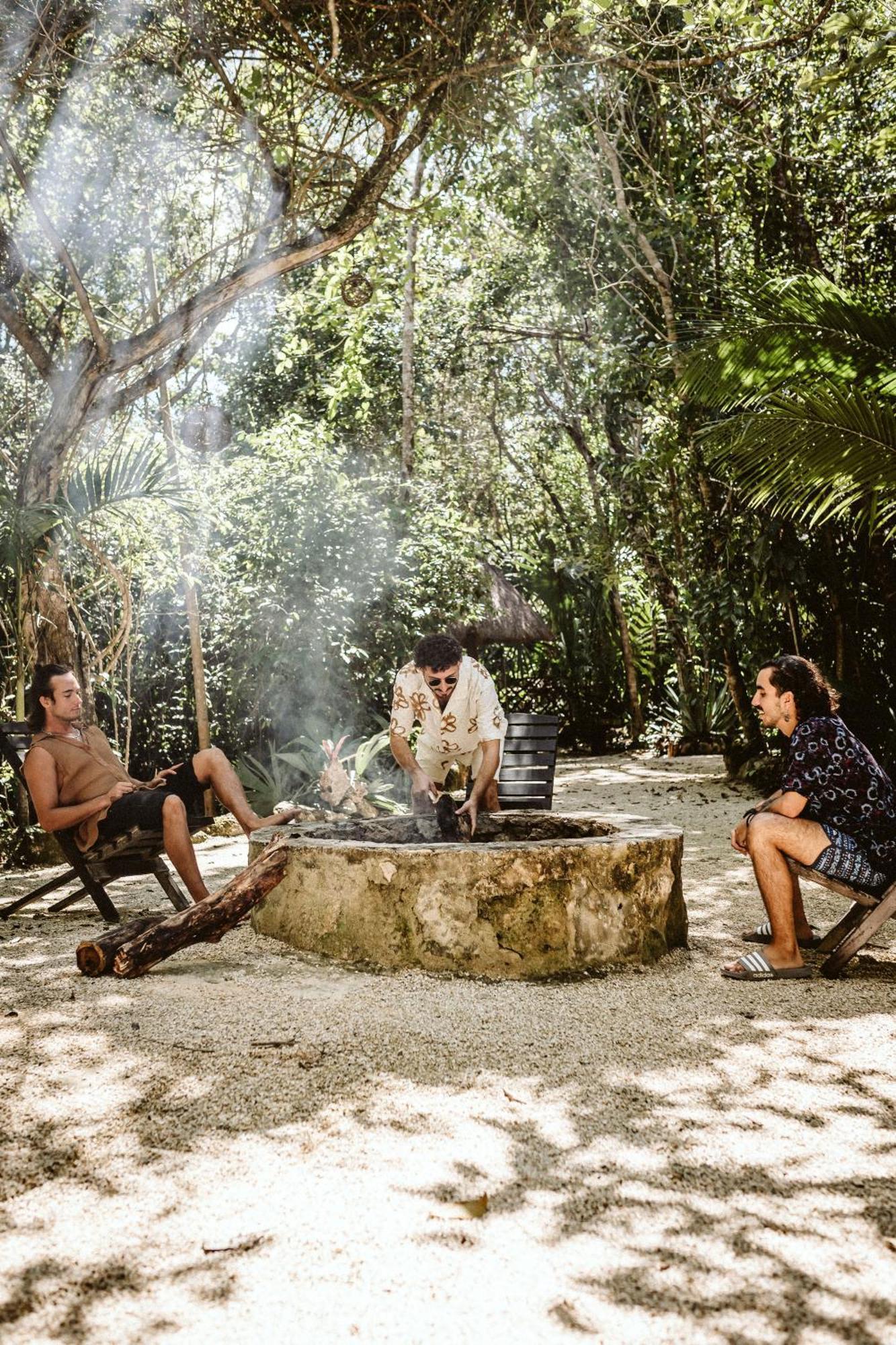 Madre Tierra Eco Habitat Guest House Puerto Morelos Ngoại thất bức ảnh