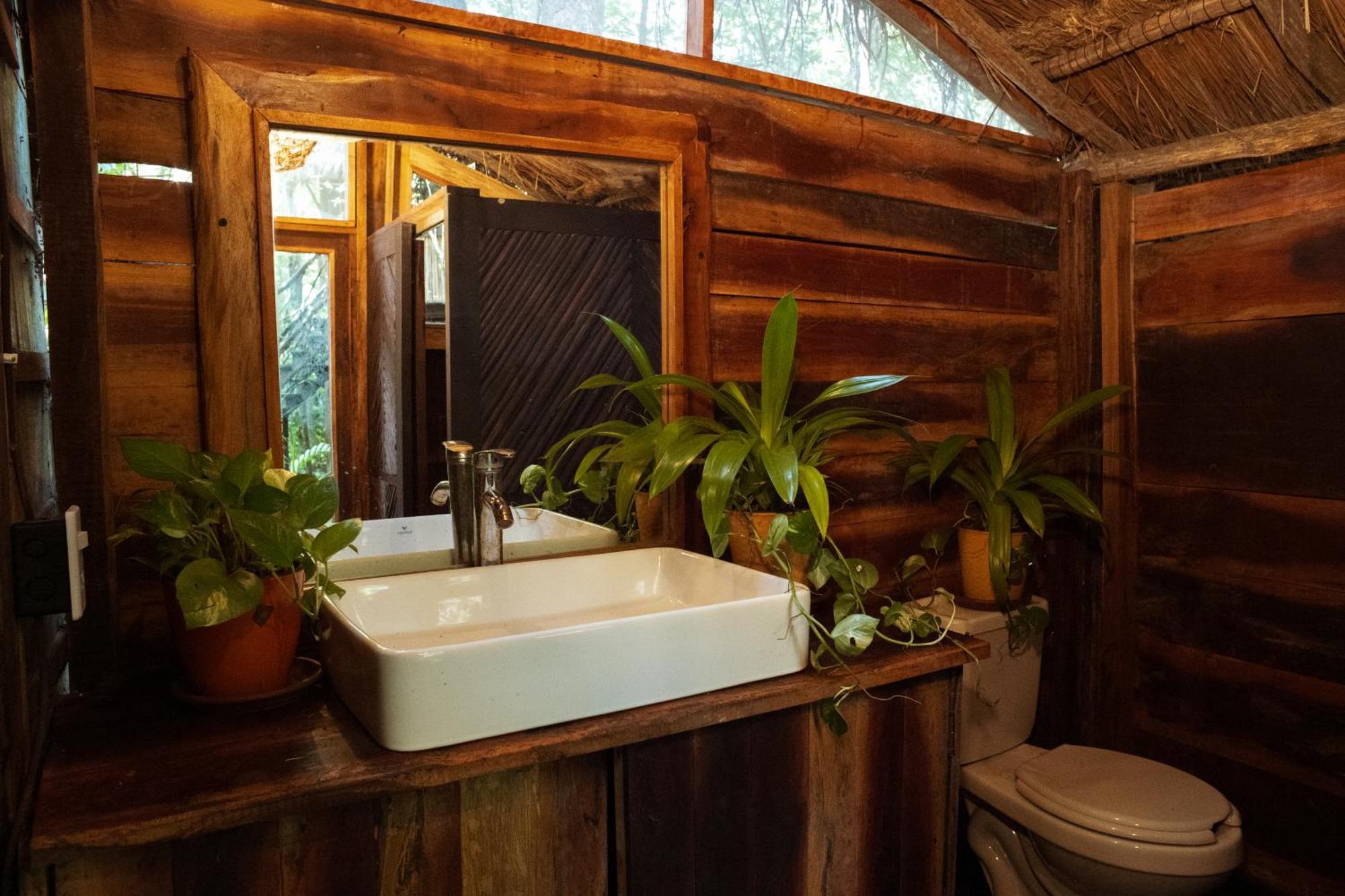 Madre Tierra Eco Habitat Guest House Puerto Morelos Ngoại thất bức ảnh