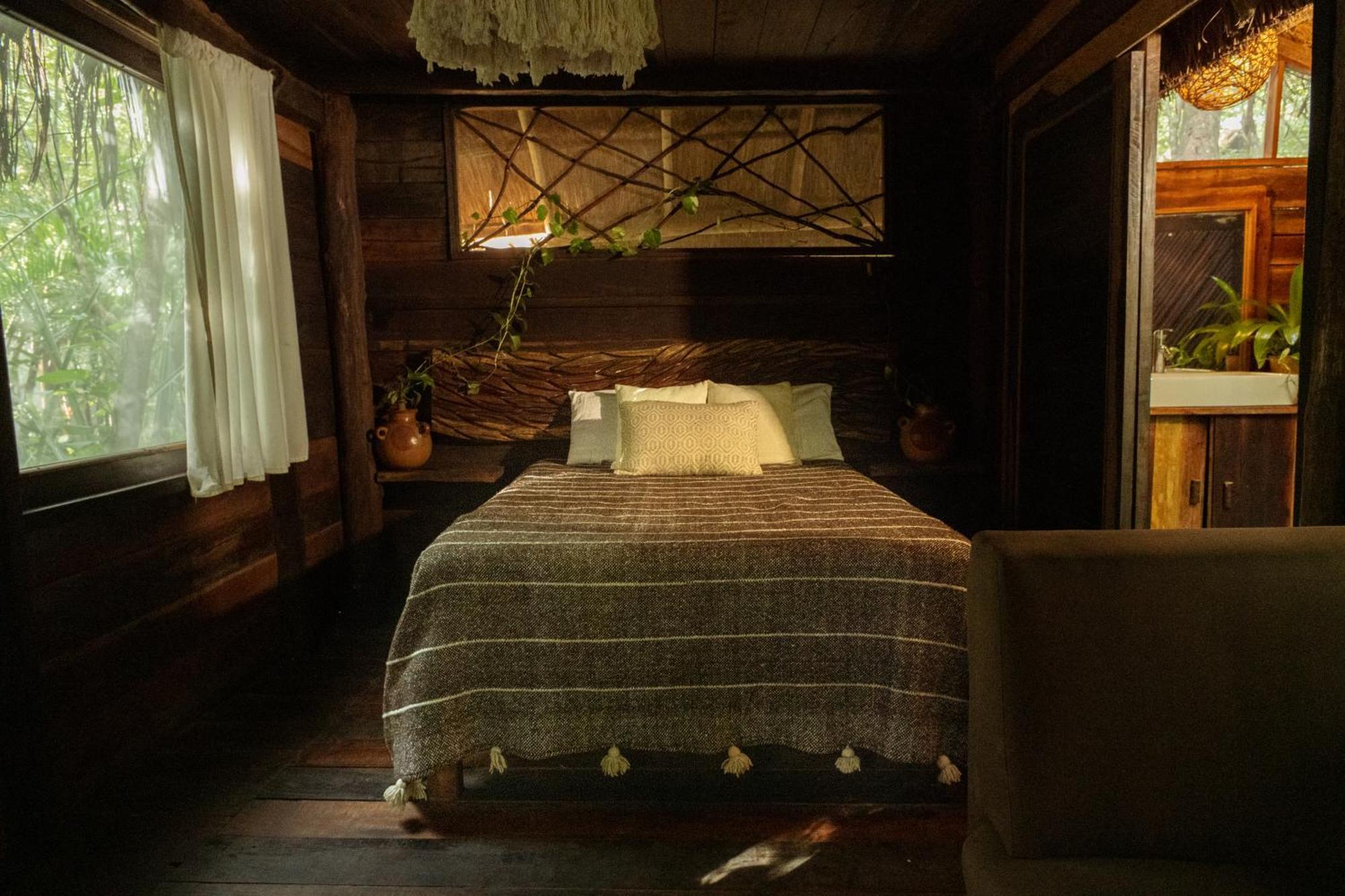 Madre Tierra Eco Habitat Guest House Puerto Morelos Ngoại thất bức ảnh